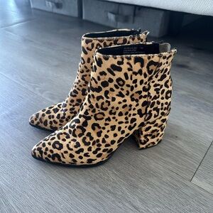 Steve Madden - cheetah booties - 7.5W